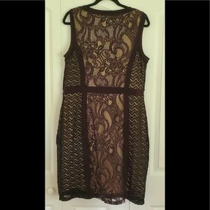 NWOT! Cardalite Womens Black Laced Dress